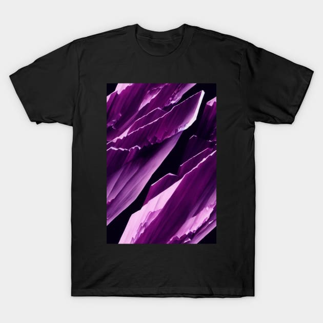 Jewel Pattern - Violet Amethyst, for a bit of luxury in your life! #5 T-Shirt by Endless-Designs